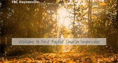 Desktop Screenshot of fbchaynesville.org